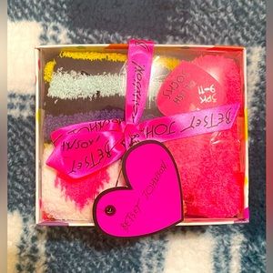 Plush socks by | Betsey Johnson